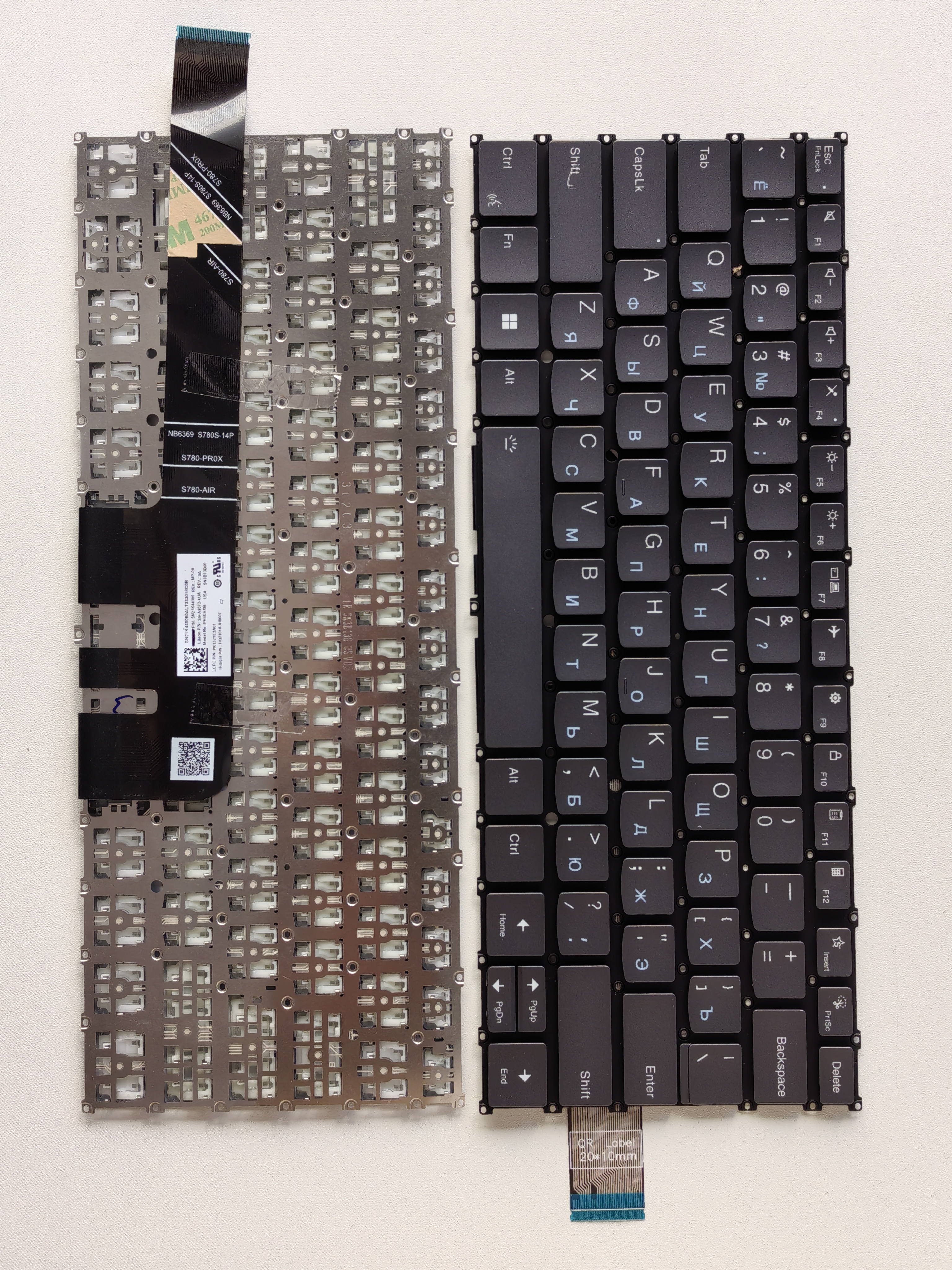 Picture of New Replacement Laptop Keyboard For LENOVO YOGA PRO 7 14ARP8 call button/14AHP9/14IRP8 translucent Grey RU Layout